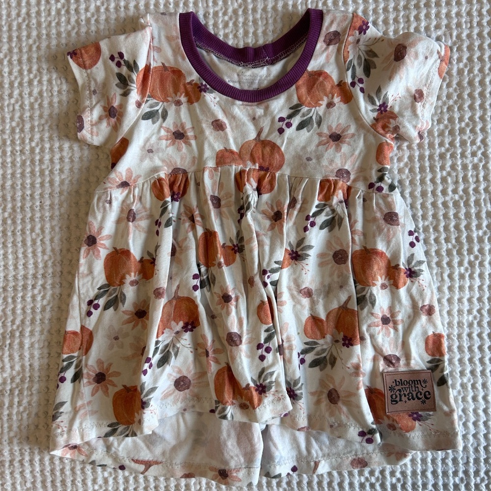 Handmade pumpkin top